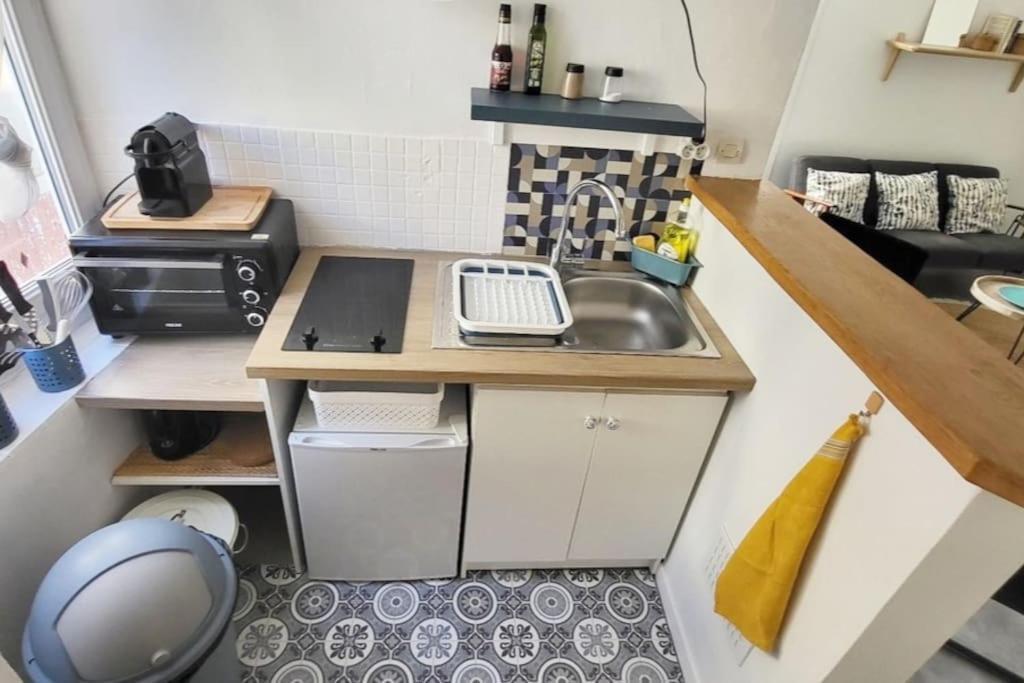 Studio Le Cosy Beach - Plage 50M - Rue Gratuite Saint-Malo Ngoại thất bức ảnh